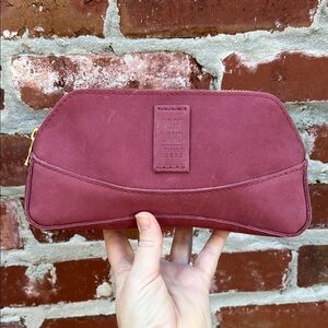 Portland Leather Goods Artisian Pouch in Foxglove